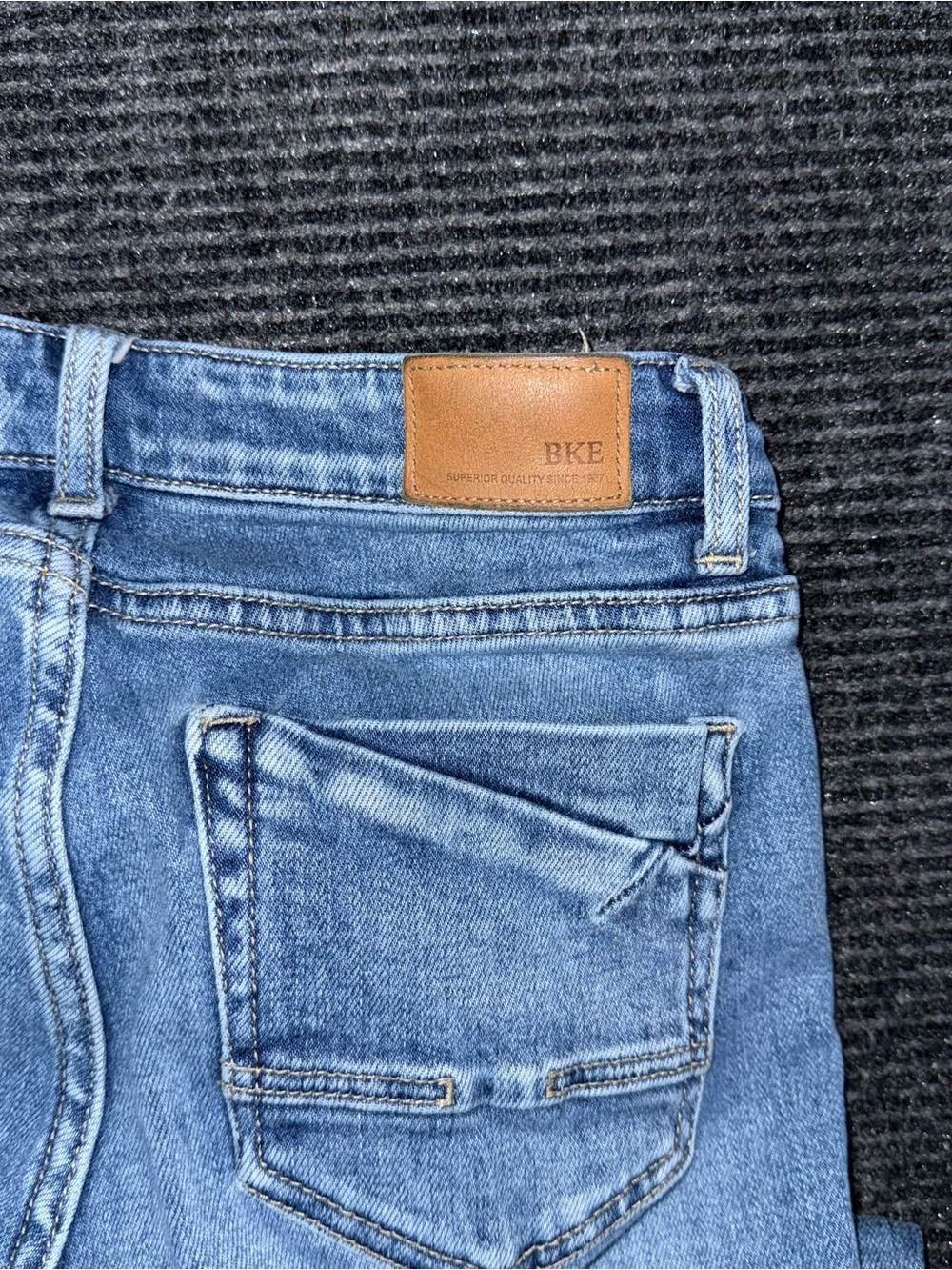 Buckle BKE Stella Slim Fit Low Rise Straight Stretch Blue Jeans 26 x 31 ABK2632S - Picture 7 of 10